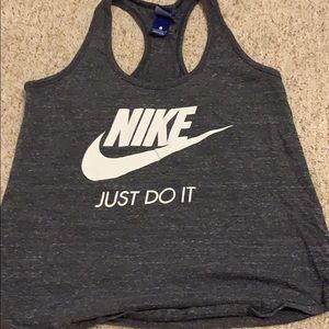 Nike grey tank top